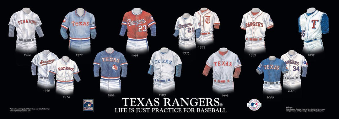 rangers baseball uniform