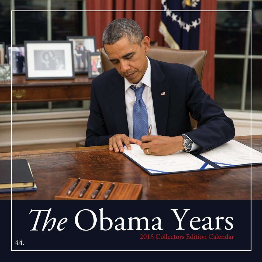 The Obama Years 2015 African American Calendar (Front)
