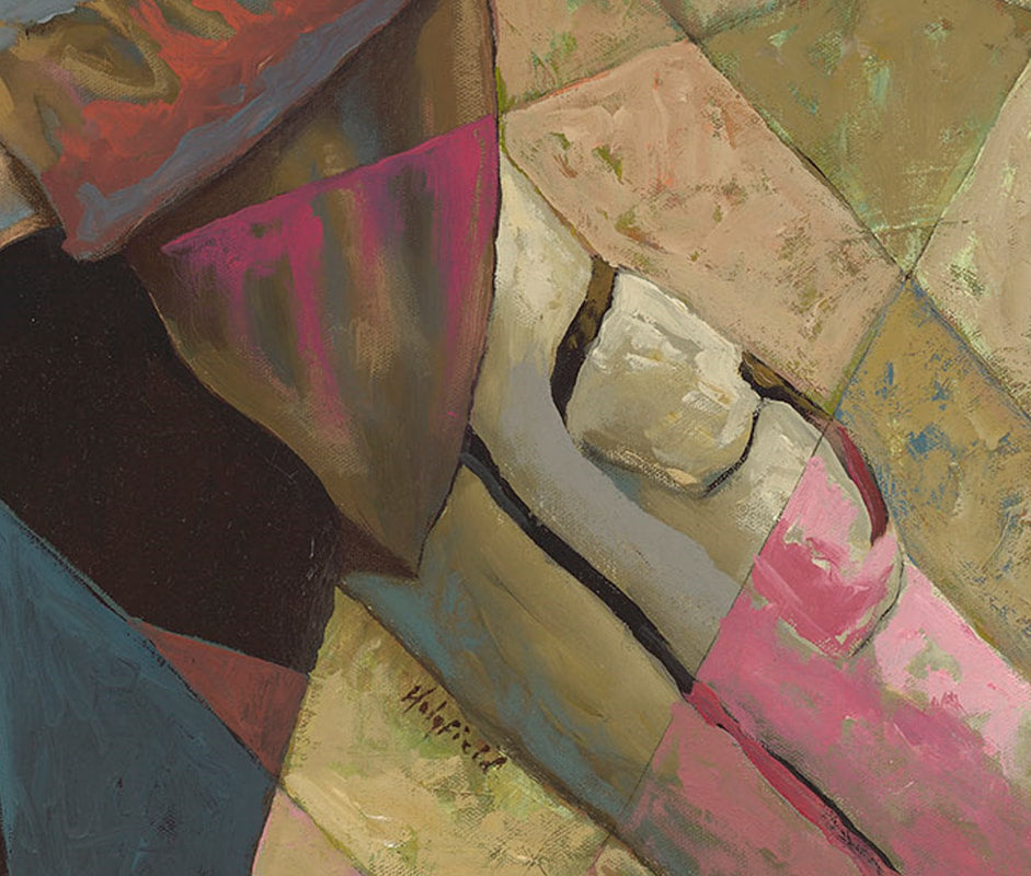 3 of 6: The Caddy by John Holyfield (Detail)