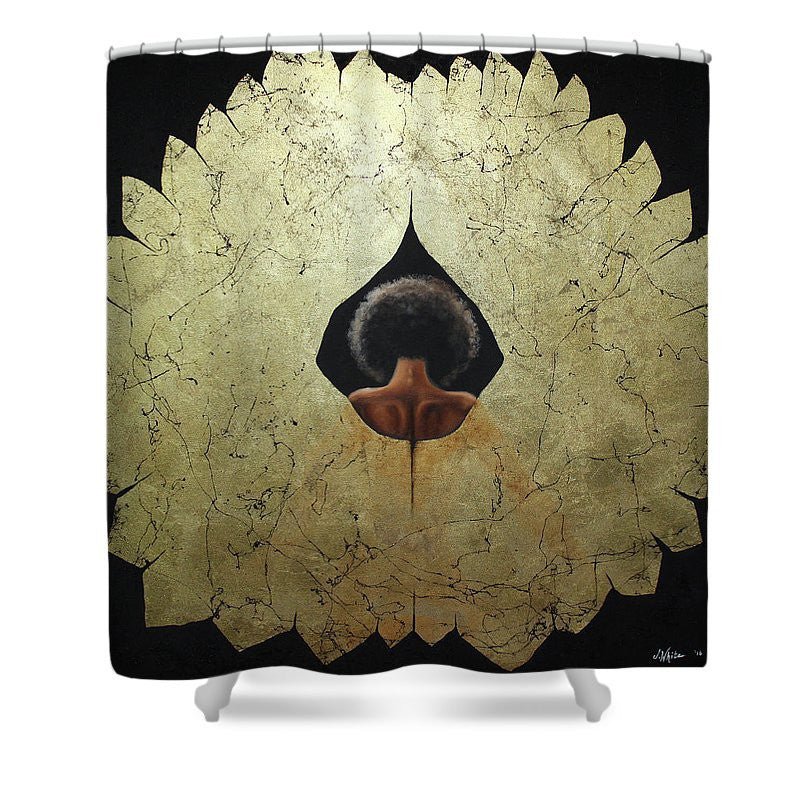 The Color of My Wings Shower Curtain by Jerome White
