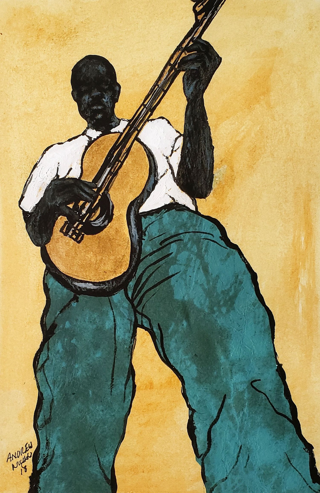 The Guitarist by Andrew Nichols