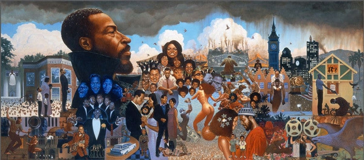 The Life of Marvin Gaye by Kadir Nelson (Art Print)