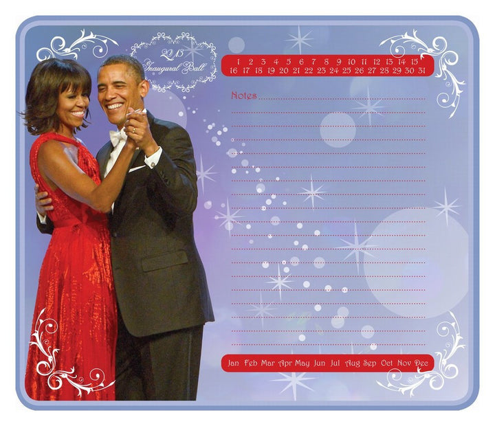 The Obamas Memo Mouse Pad