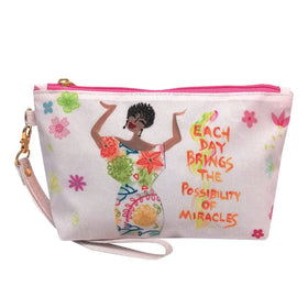 The Possibility of Miracles Cosmetic Pouch by Cidne Wallace