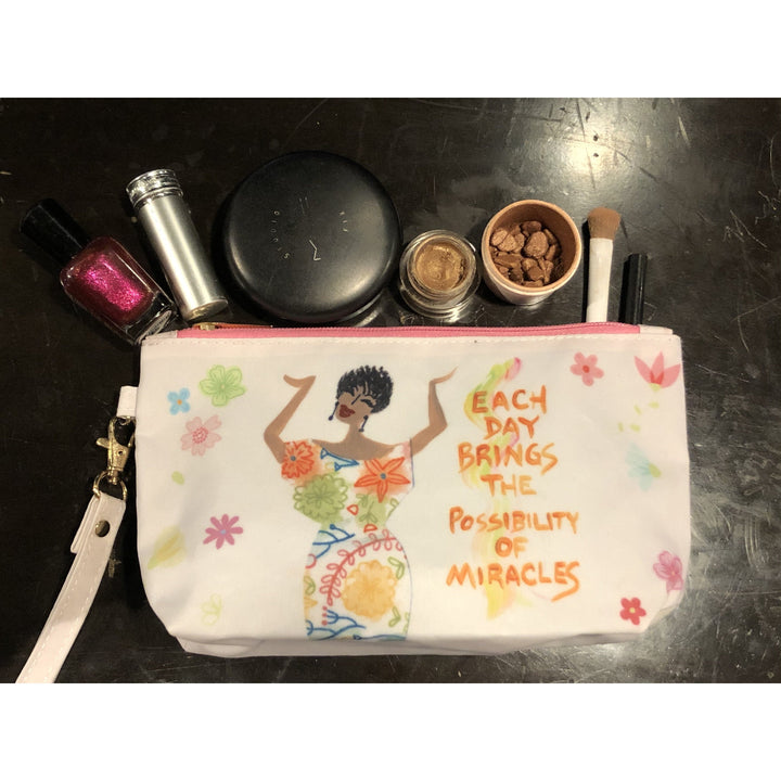 The Possibility of Miracles Cosmetic Pouch by Cidne Wallace