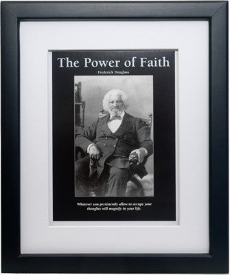 The Power of Faith: Frederick Douglass by D'azi Productions (Framed)