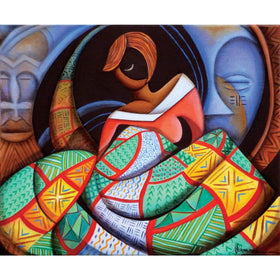 The Quilter by Marcella Hayes-Muhammad: African American Jigsaw Puzzle
