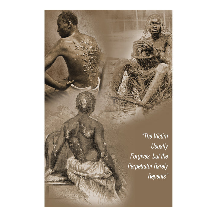 Enslaved Africans: The Victim Forgives by Sankofa Designs