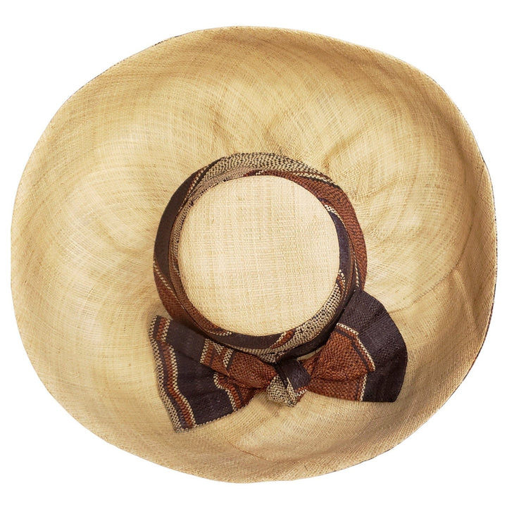 Toavina: Hand Woven Madagascar Big Brim Raffia Sun Hat