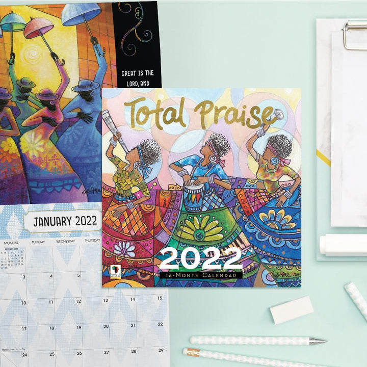 Total Praise by D.D. Ike: 2022 African American Calendar