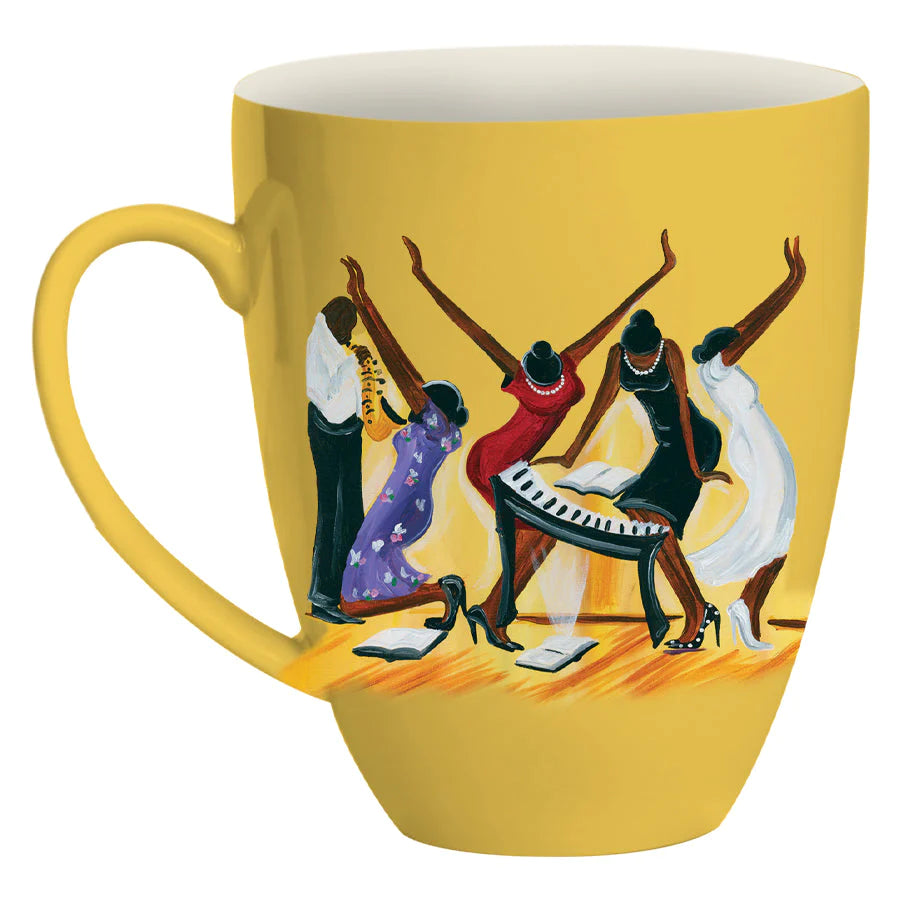 3 of 3: Total Praise by Theresa Cates: African American Ceramic Coffee/Tea Mug