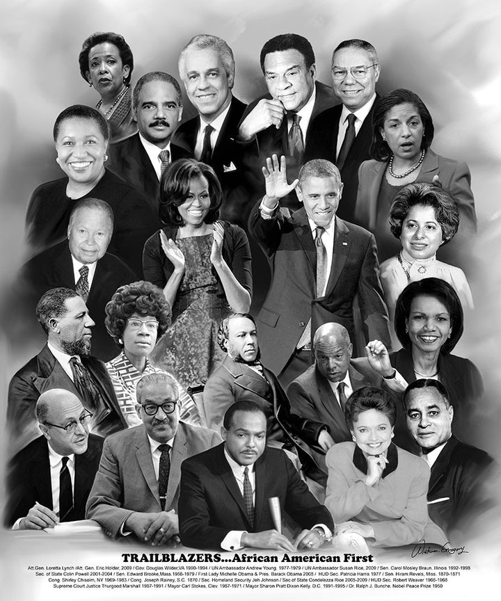 Trailblazers (A Tribute to African-American Politicians) by Wishum Gregory