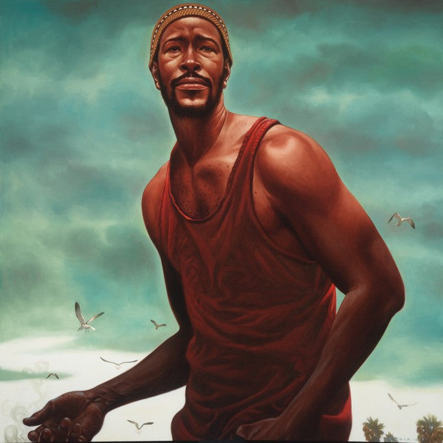 Trouble Man: Marvin Gaye by Kadir Nelson (Art Print)