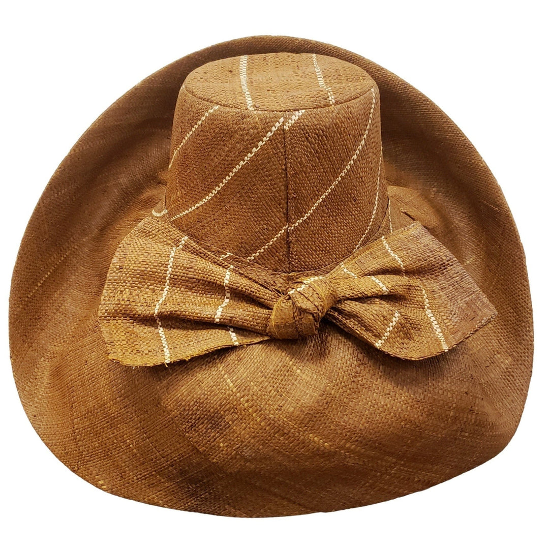 Tsanta: Hand Woven Madagascar Big Brim Raffia Sun Hat