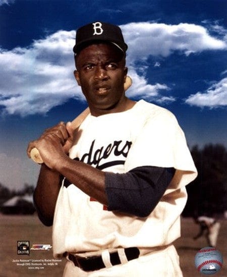 Jackie Robinson Color Portrait