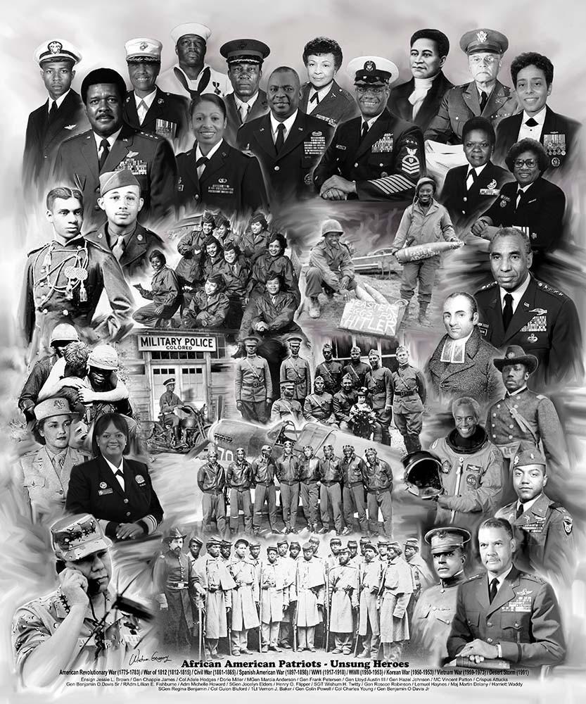 Unsung Heroes: African American Patriots (2015) by Wishum Gregory