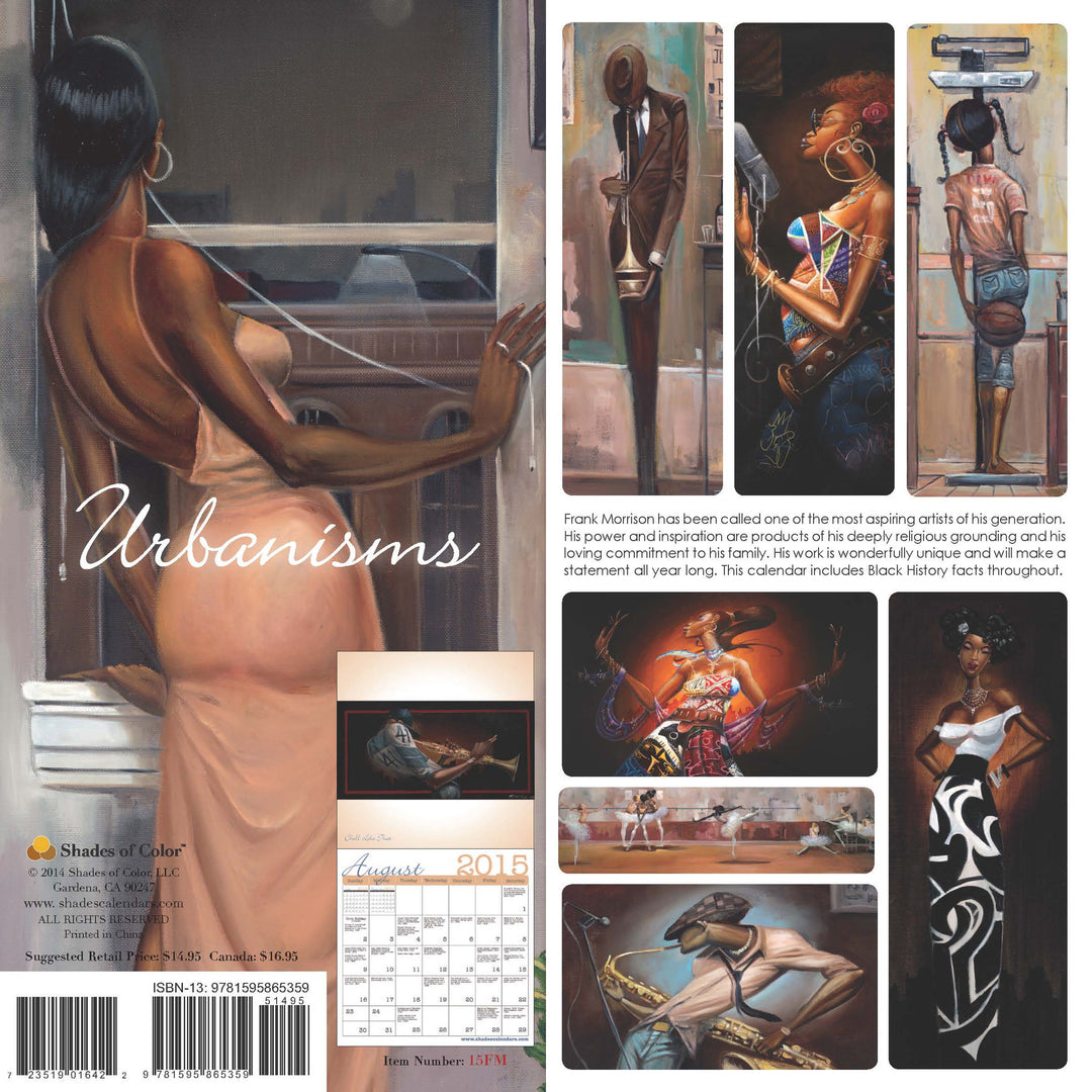 Urbanisms: The Art of Frank Morrison 2015 African-American Calendar (Back)