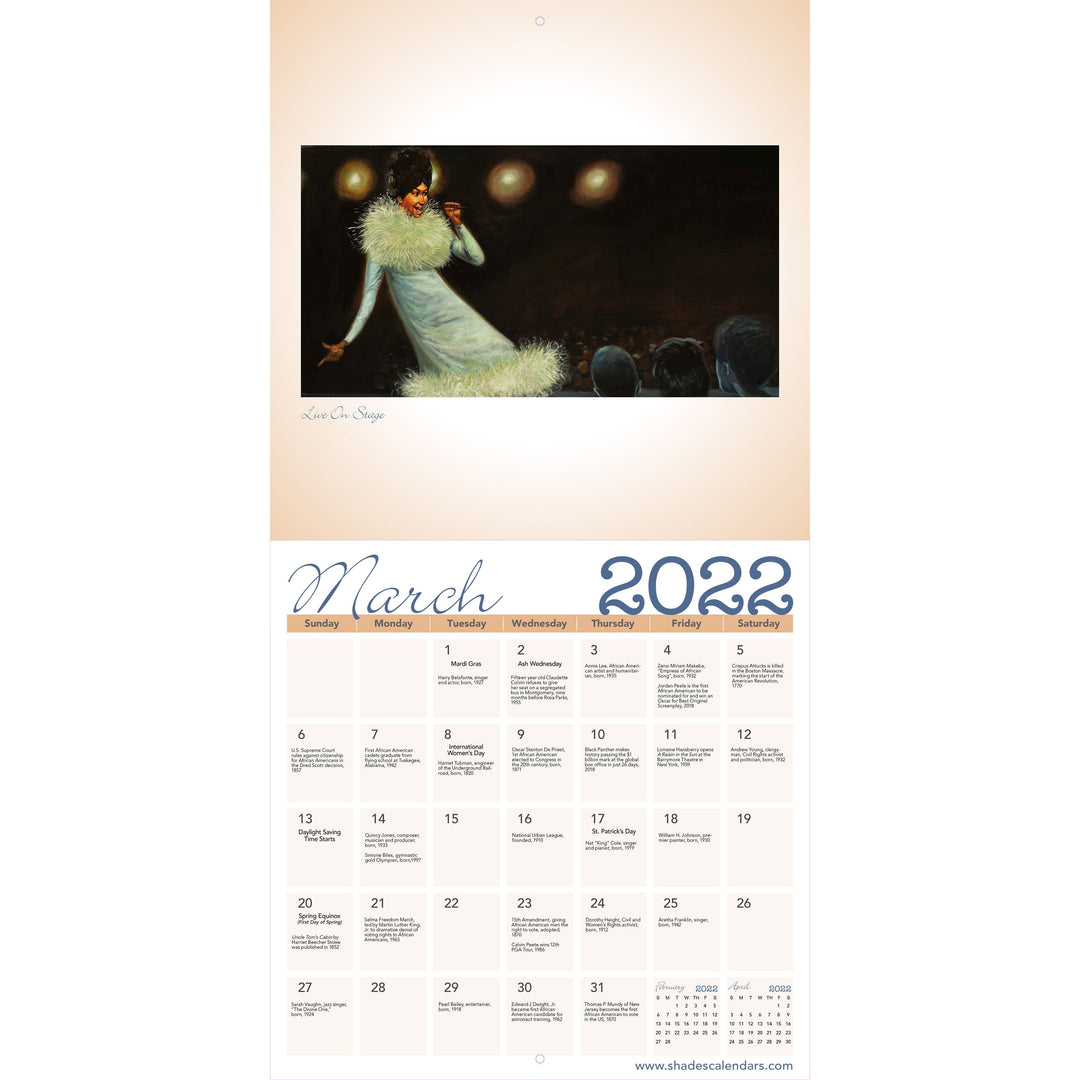 Urbanisms by Frank Morrison: 2022 African American Wall Calendar (Interior)