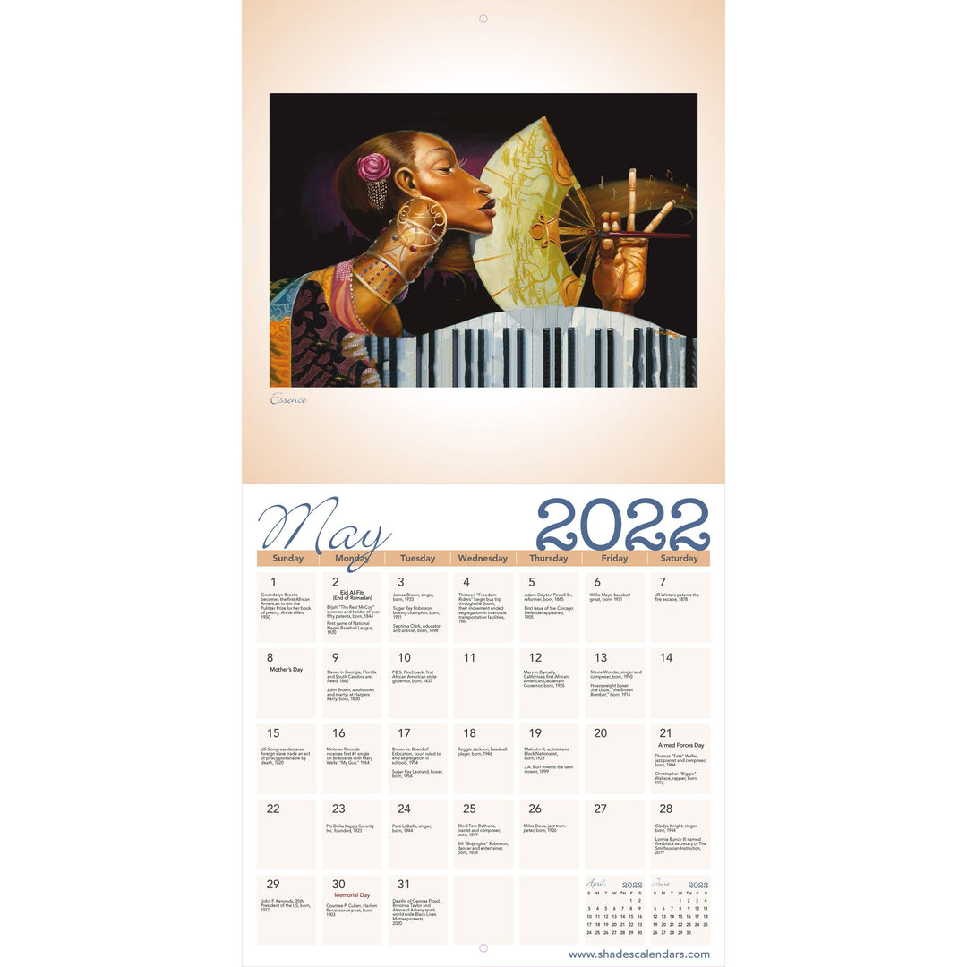 Urbanisms by Frank Morrison: 2022 African American Wall Calendar (Interior)