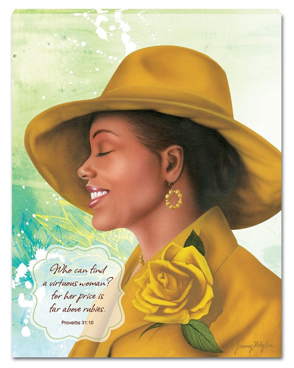 Virtuous Woman (Yellow) by Ronny Myles
