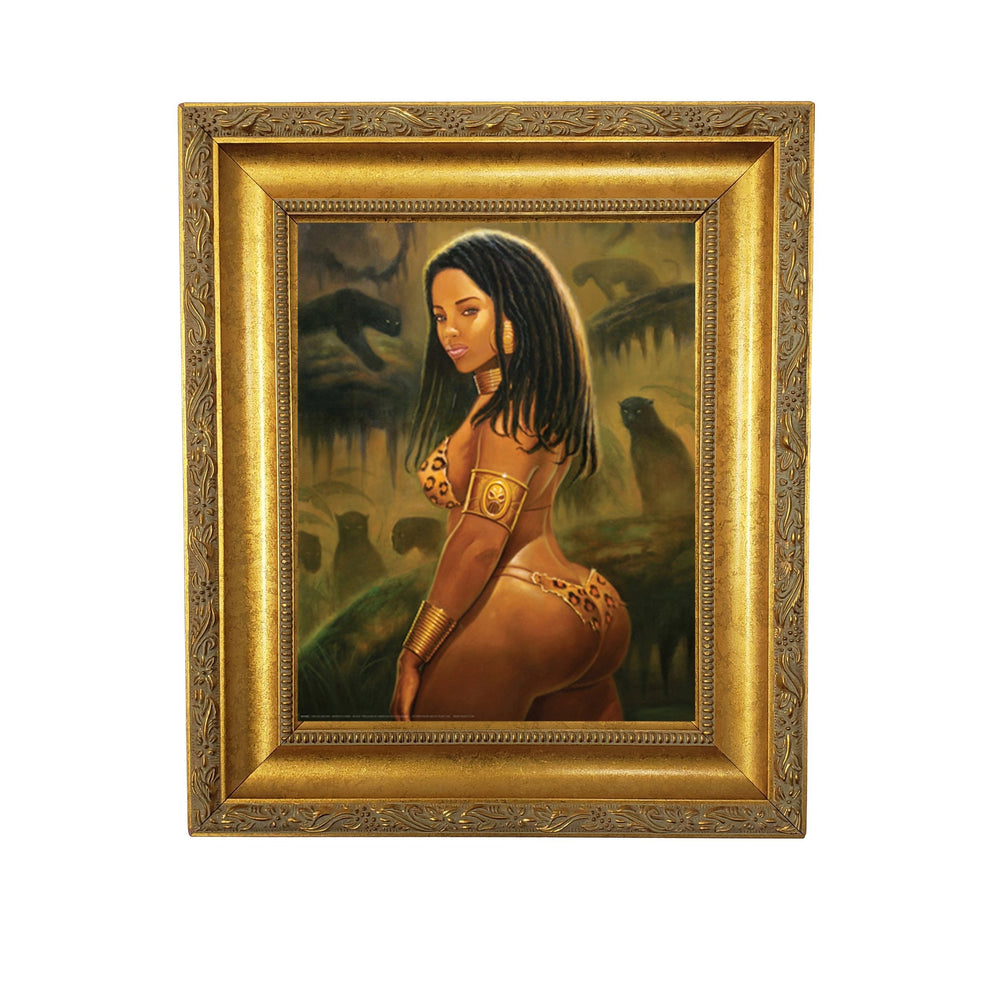 Warrior Queen by Sterling Brown (Gold Frame)