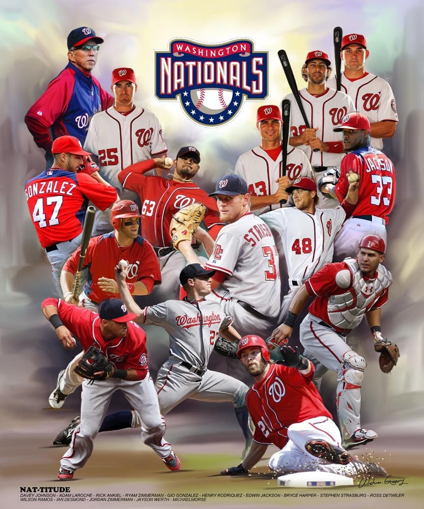 Washington Nationals by Wishum Gregory