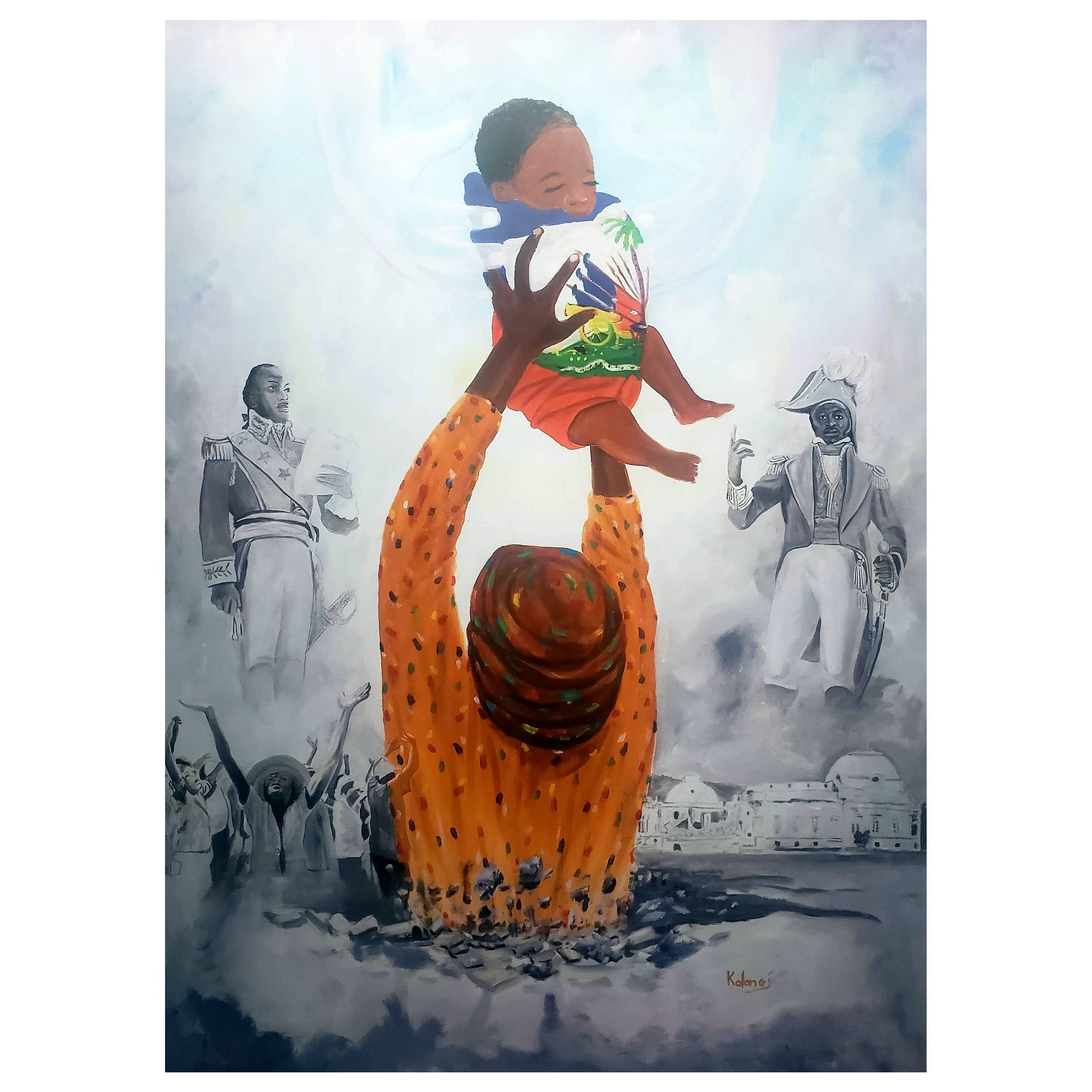 1 of 2: We Will Rise: A Tribute to the Haitian Spirit by Kolongi Brathwaite