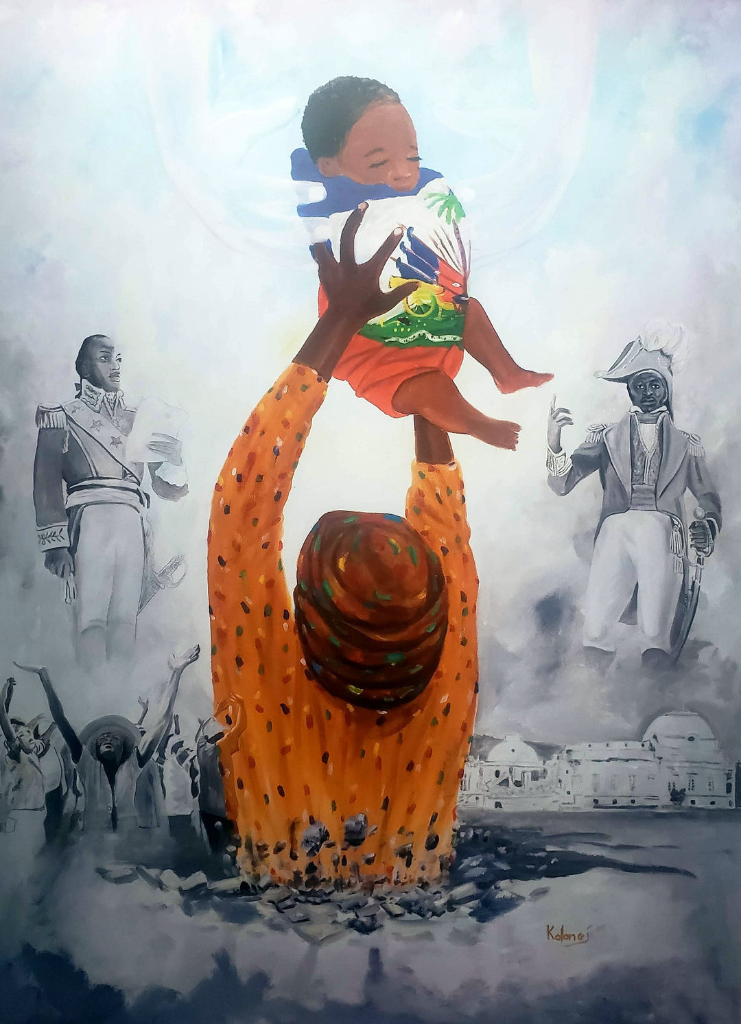 We Will Rise: A Tribute to the Haitian Spirit by Kolongi Brathwaite