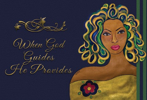 When God Guides He Provides Magnet by Sylvia "GBaby" Cohen