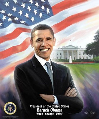 President Barack Obama by Wishum Gregory