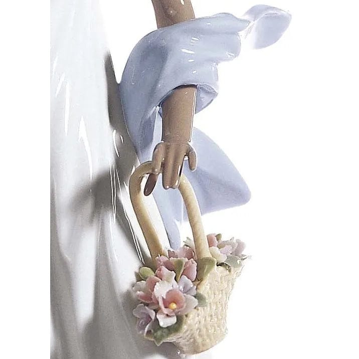 Winds of Romance: African American Porcelain Figurine