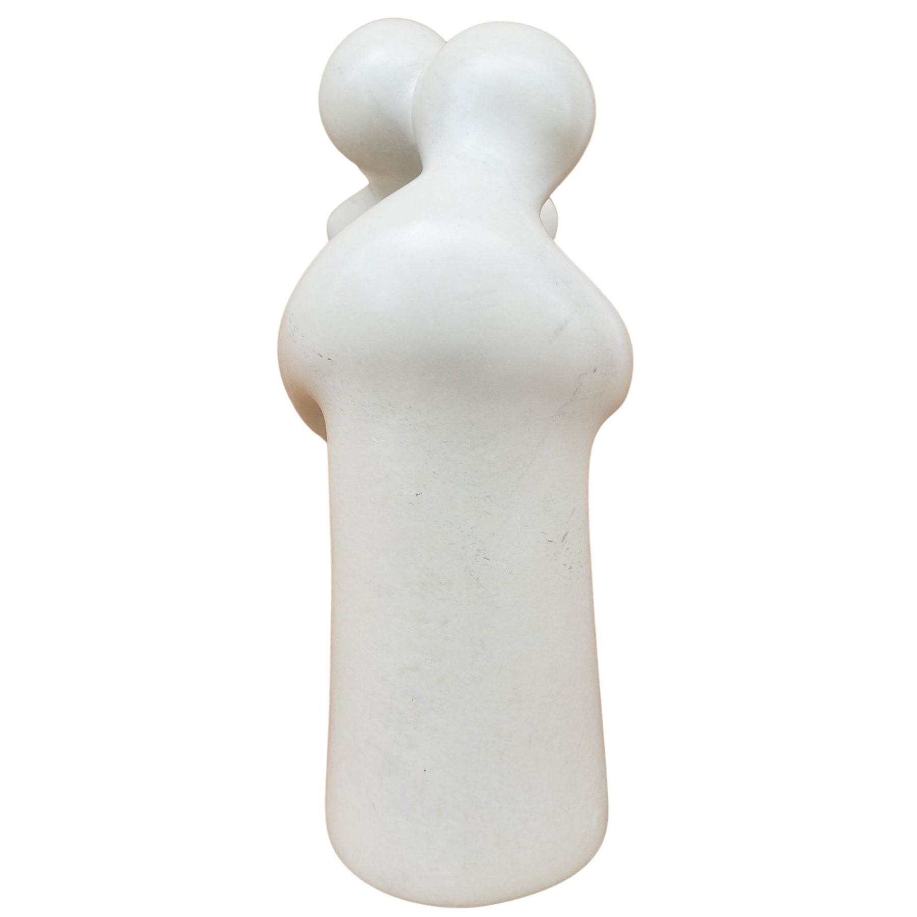 6 of 11: Wrapped in the Moment: Authentic African Soapstone Sculpture (Natural)