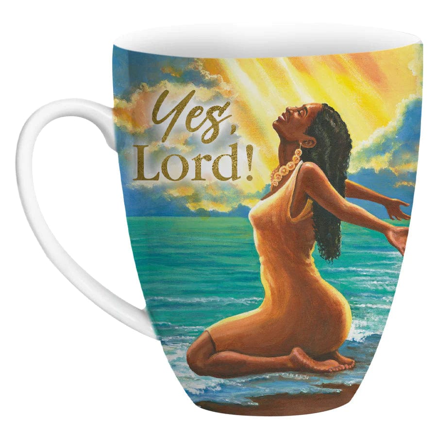 Yes, Lord by Keith Conner: African American Ceramic Coffee/Tea Mug
