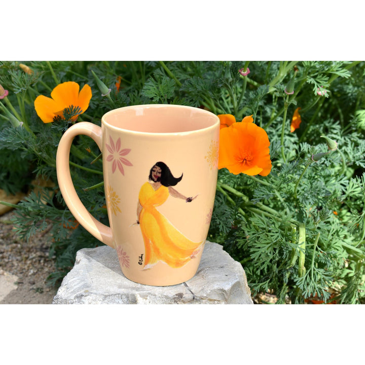 A Good Sistah Ceramic Latte Mug by Sylvia "Gbaby" Cohen
