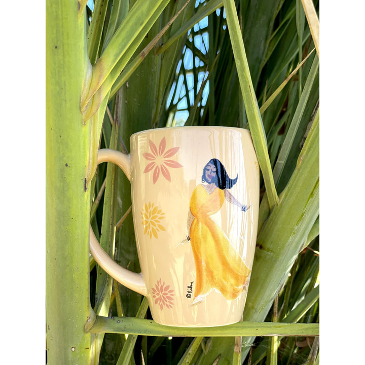 A Good Sistah Ceramic Latte Mug by Sylvia "Gbaby" Cohen